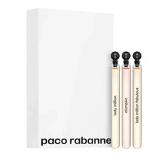Paco Rabanne Women's Miniature Perfume Set, 3 x 4ml EDP, Lady Million, Lady Million Fabulous, Olympea - Sense42 Beauty and Health