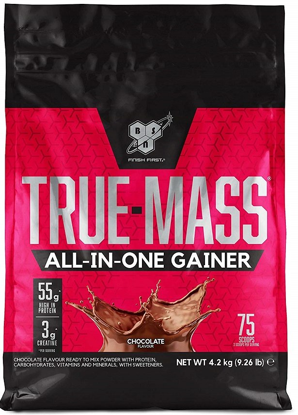 True Mass All-in-One Gainer, Strawberry - 4200g - Sense42 Beauty and Health