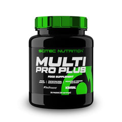Scitec Nutrition Multi Pro Plus - 29-in-1 Multivitamin Food Supplement with Omega-3, Calcium, and Ginseng - 30 Day Supply in Convenient Sachets - Sense42 Beauty and Health