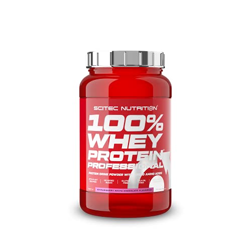 SciTec 100% Whey Protein Professional Strawberry White Chocolate - 920g