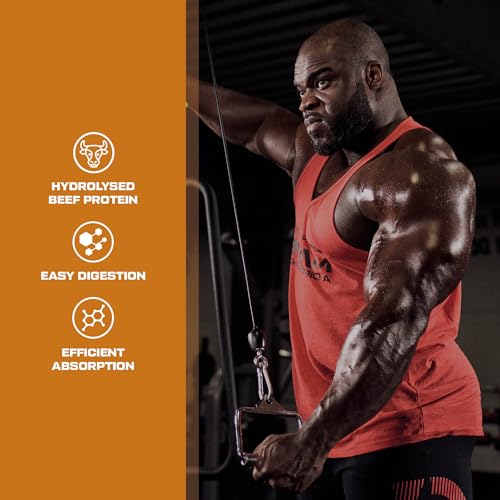 Scitec Nutrition 100% Beef Protein, Flavored Protein Drink Powder, Lactose Free, Sugar Free, Gluten Free, 1.8 kg, Almond Chocolate - Sense42 Beauty and Health