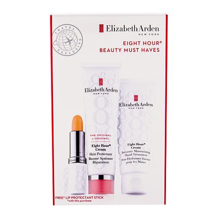Elizabeth Arden Eight Hour Cream Gift Set 50ml Cream + 75ml Hand Treatment + 3.7g Protecting Lip Stick SPF15
