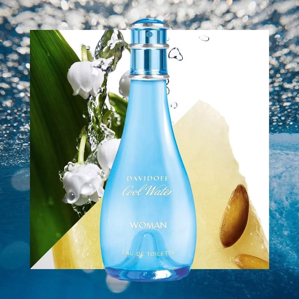 Davidoff Cool Water Woman Eau de Toilette Spray - 100ml