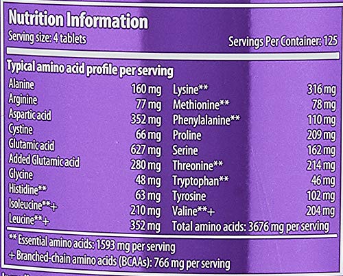 SciTec Amino 5600 - 500 tablets - Sense42 Beauty and Health