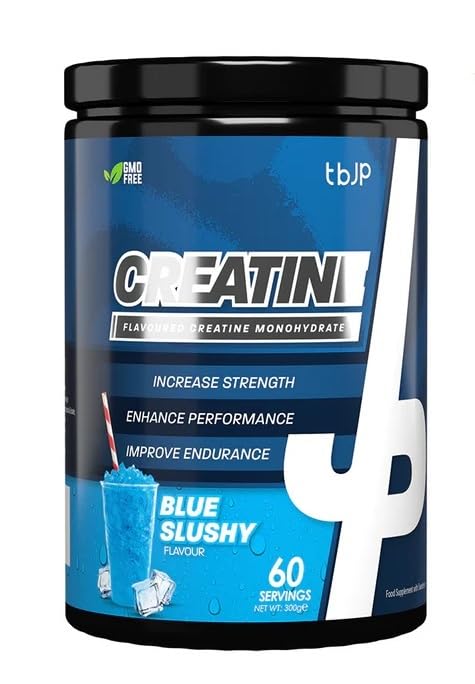Trained by JP Creatine, Blue Slushy - 300g - Sense42 Beauty and Health