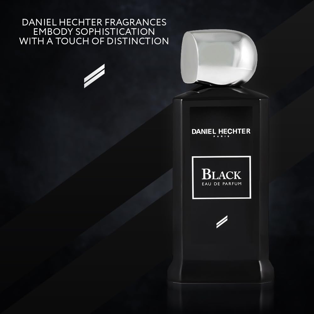 Daniel Hechter Collection Couture Black Eau de Parfum Spray Perfume for Men, 100 ml - Sense42 Beauty and Health