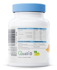 Osavi Vitamin D3 + K2, 2000IU + 100mcg - 60 softgels