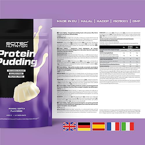SciTec Protein Pudding (Bag) Panna Cotta - 400g - Sense42 Beauty and Health