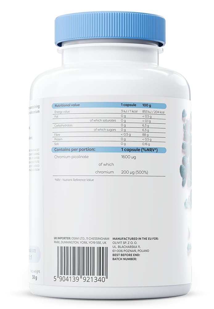 Osavi Chromium 200mcg - 120 vegan caps
