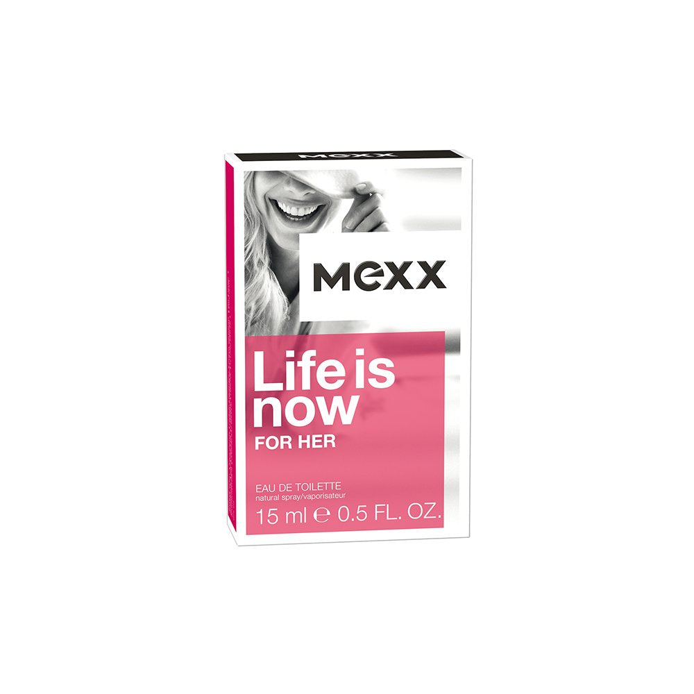 Mexx Life Is Now For Her Eau De Toilette Vaporisateur 15 ml Pack of 1