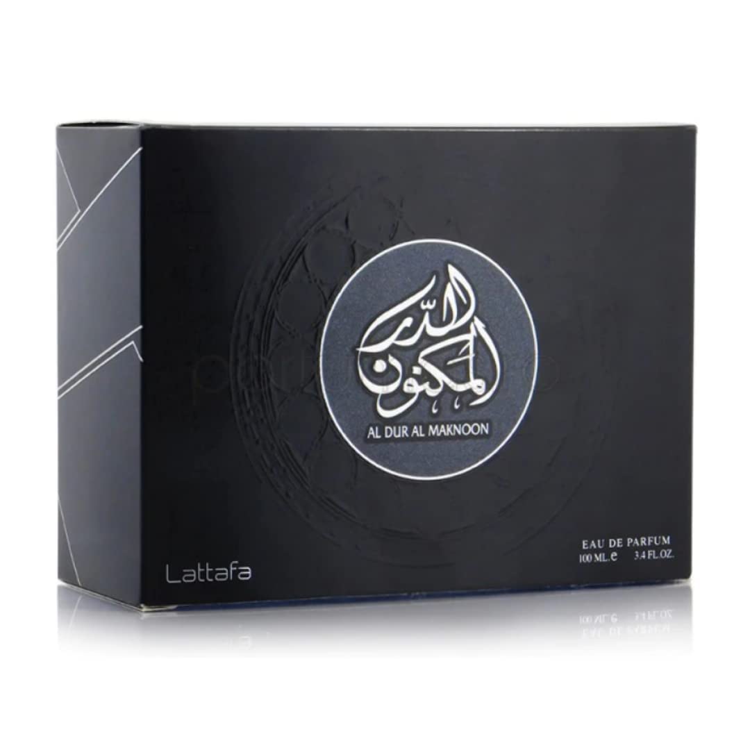 Lattafa Perfumes Al Dur Al Maknoon Silver Eau de Parfum 100ml Spray - Sense42 Beauty and Health