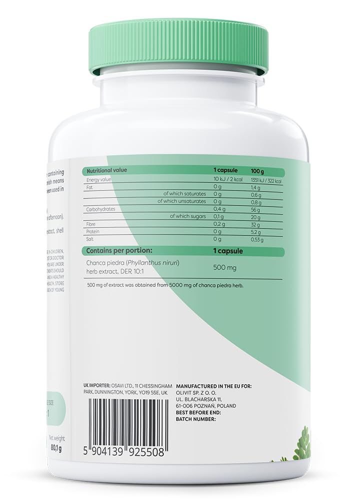 Osavi Chanca Piedra, 500mg - 120 Vegan caps