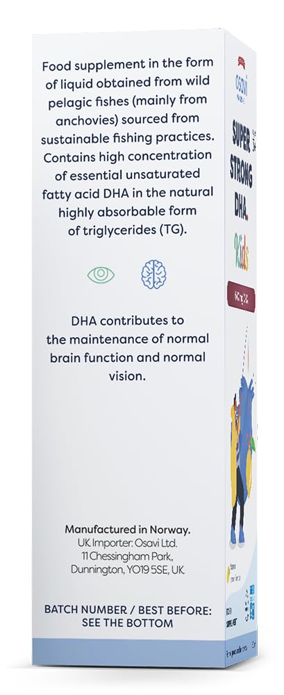 Osavi Super Strong DHA Kids 640mg DHA (Lemon) - 50 ml.