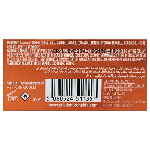 Cristiano Ronaldo CR7 Fearless Eau de Toilette 30ml Spray - Sense42 Beauty and Health