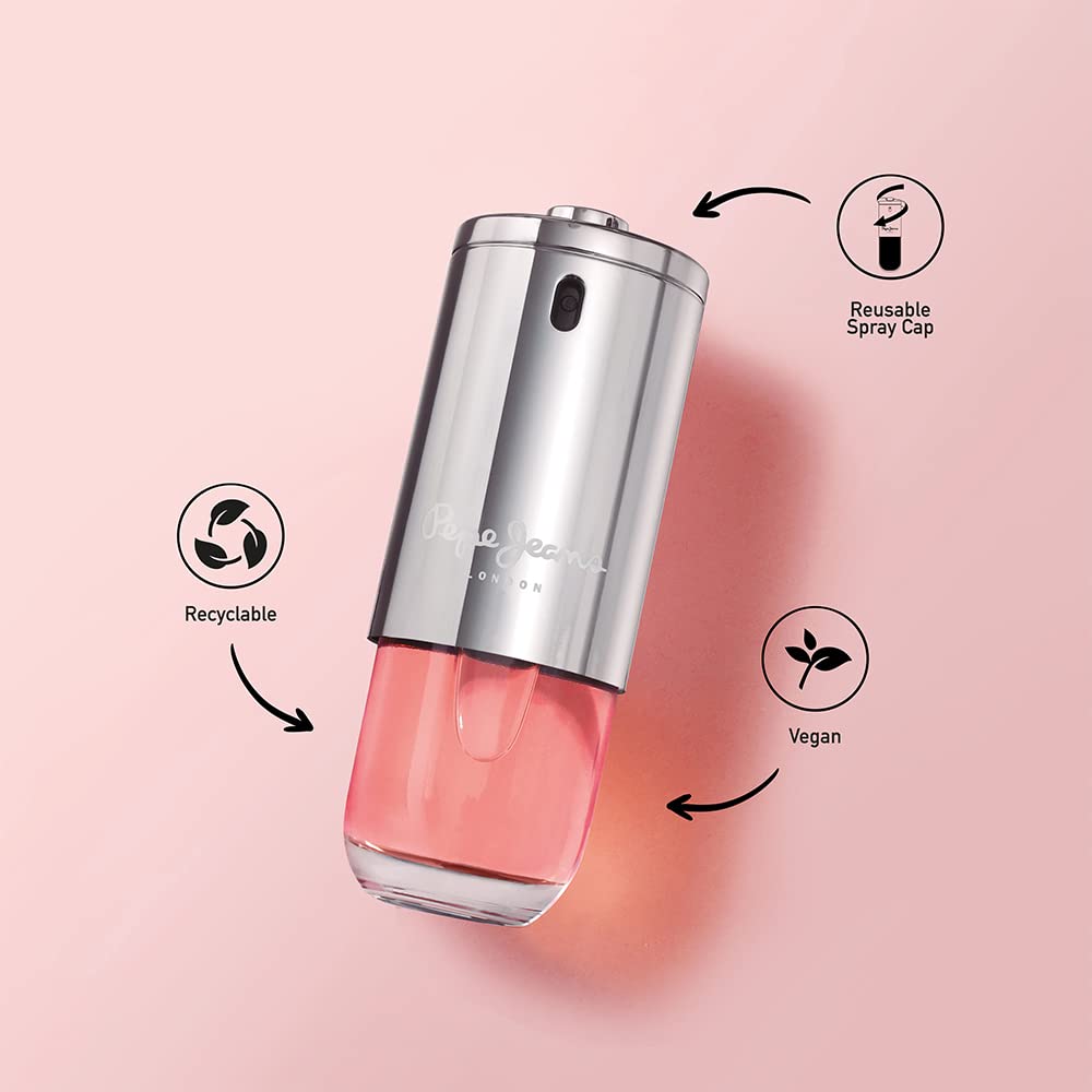 Pepe Jeans Bright For Her Perfume Women's Gift Set 3 Pieces Eau de Parfum Women 30 ml Body Lotion 60 ml and Shower Gel 60 ml Women Perfume with Cyprus and Floral Fragrances - Sense42 Beauty and Health