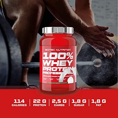 SciTec 100% Whey Protein Professional Strawberry White Chocolate - 920g