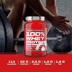 SciTec 100% Whey Protein Professional Strawberry White Chocolate - 920g