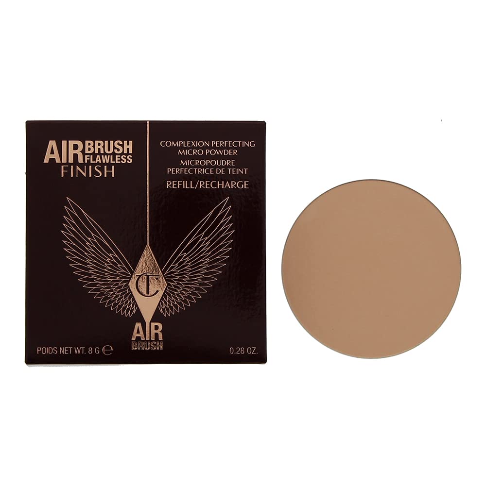 Charlotte Tilbury Airbrush Flawless Finish Refill 2 Medium Powder 8g - Sense42 Beauty and Health