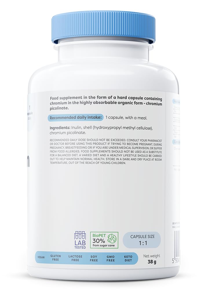 Osavi Chromium 200mcg - 120 vegan caps