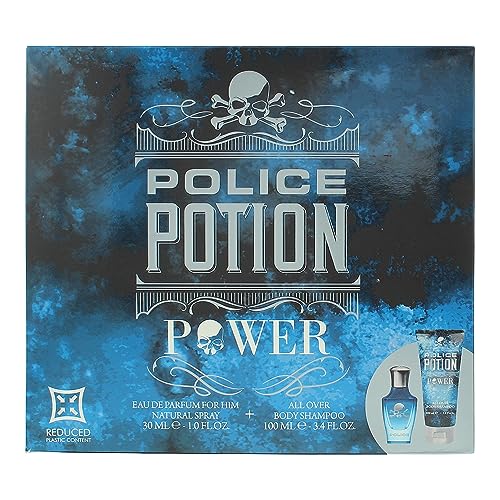 Police Potion Power 2 Piece Gift Set: Eau de Parfum 30ml - Shower Gel 100ml
