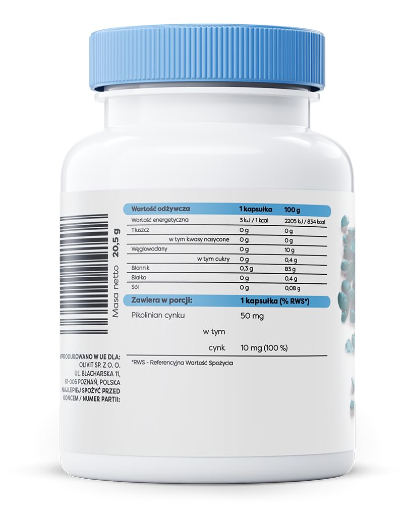Osavi Zinc Picolinate 50mg - 60 vegan caps