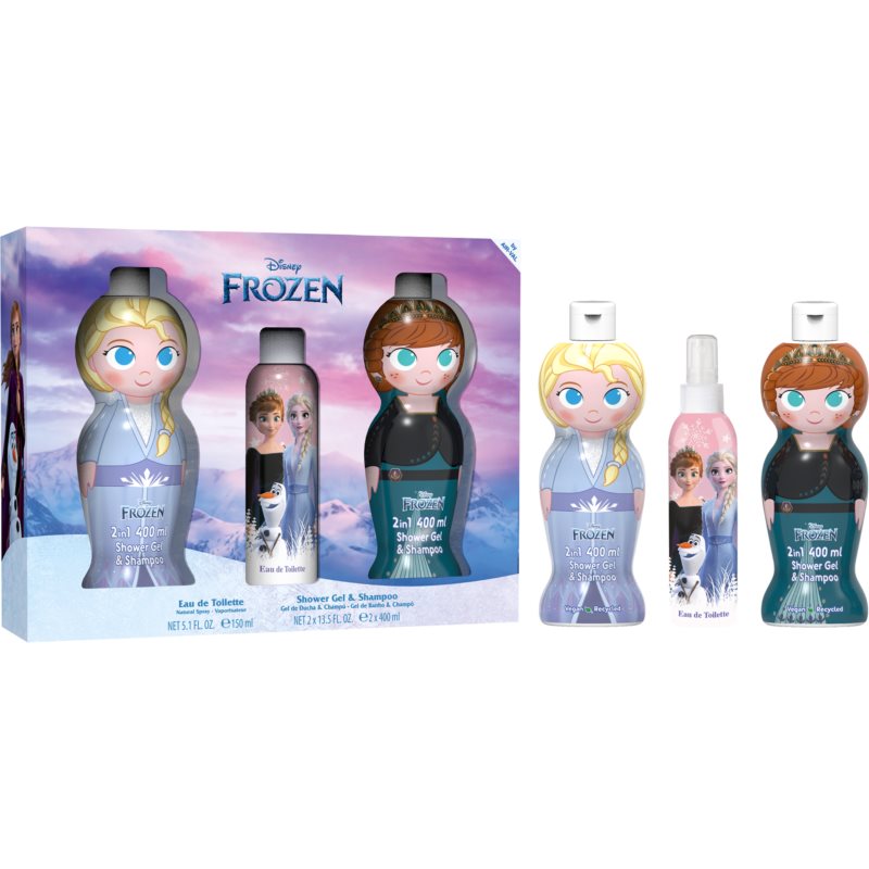 Disney Frozen Gift Set Edt 150ml and 2 x Shower Gel 2 in 1 250ml