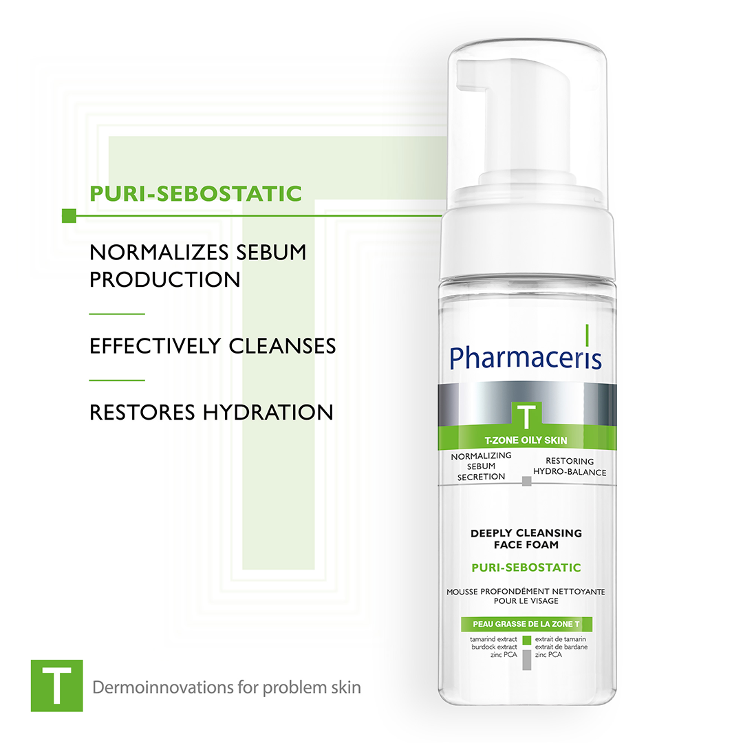 Pharmaceris T Puri-Sebostatic Deeply Cleansing Face Foam
