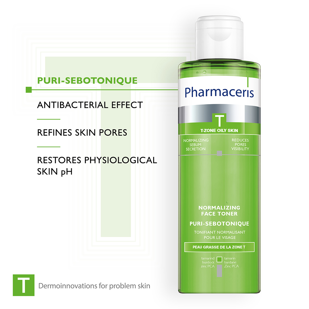 Pharmaceris T Puri-Sebotonique Normalising Face Toner - 200ml