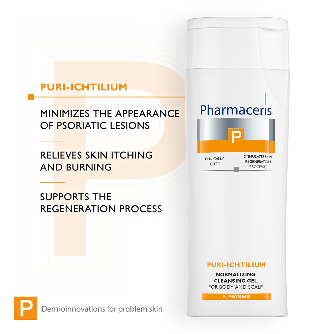 Pharmaceris P Puri-Ichtilium Normalising Cleansing Gel For Body and Scalp 250ml