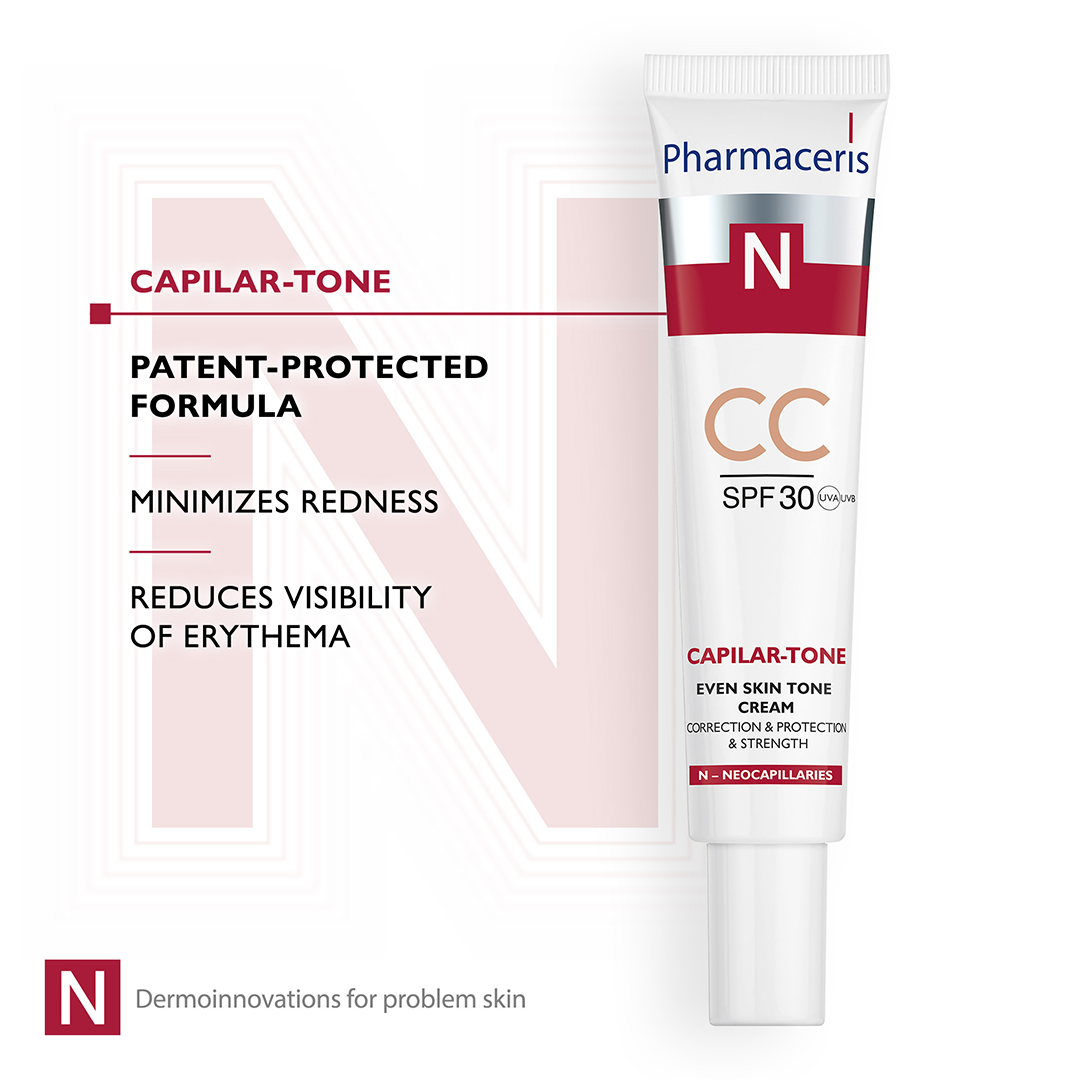 Pharmaceris N Capilar-Tone Evens Skin Tone CC Cream SPF30