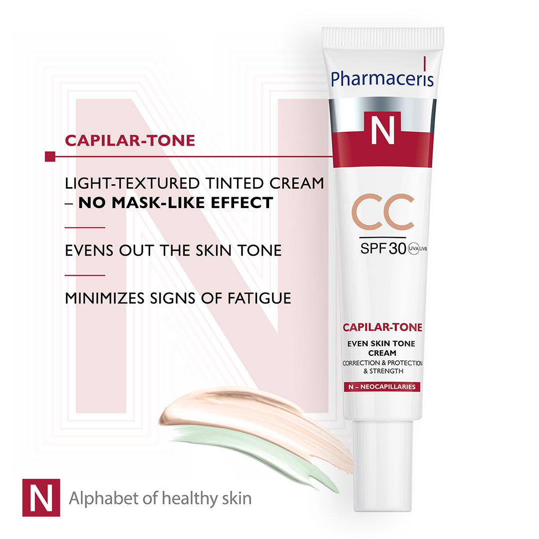 Pharmaceris N Capilar-Tone Evens Skin Tone CC Cream SPF30