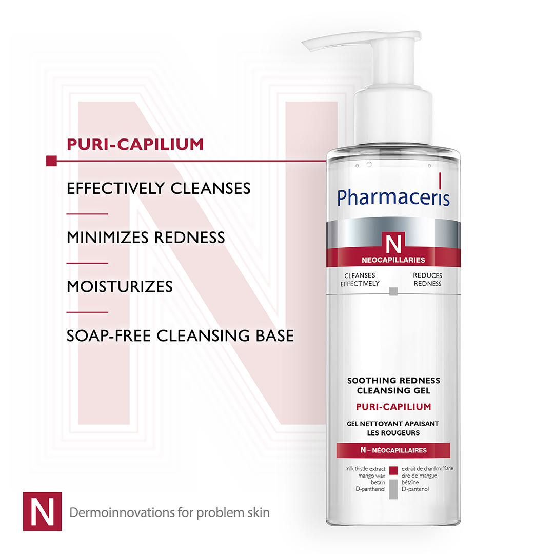 Pharmaceris N Puri-Capilium Soothing Redness Cleansing Gel - Sense42 Beauty and Health