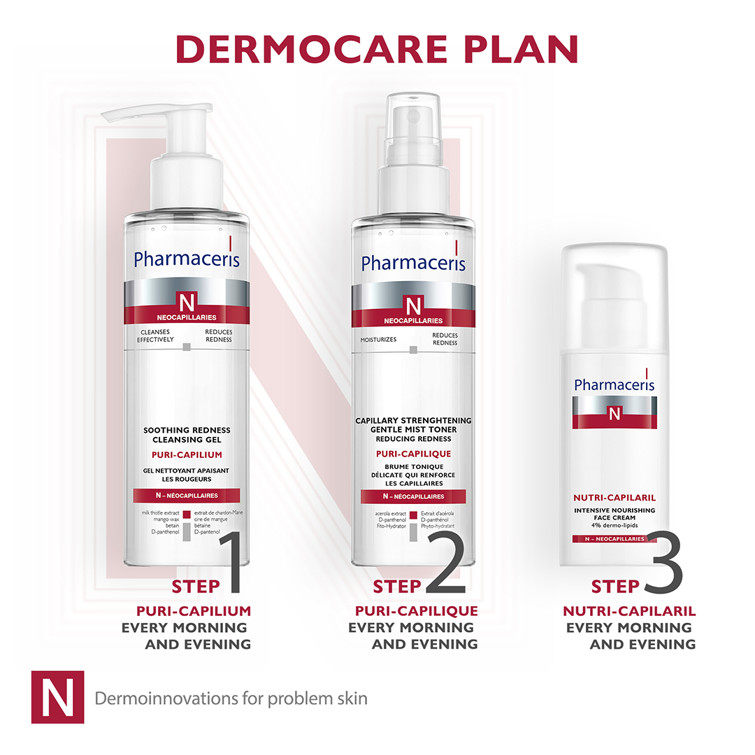 Pharmaceris N Puri-Capilium Soothing Redness Cleansing Gel - Sense42 Beauty and Health