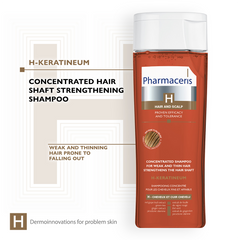 Pharmaceris H Keratineum Concentrated Shampoo For Weak and Thin Hair 250ml
