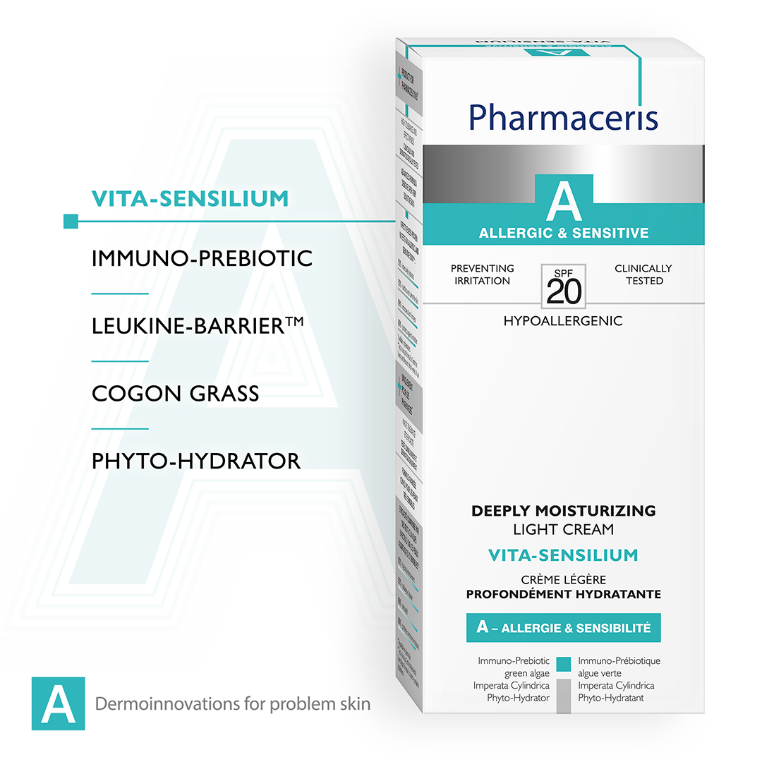Pharmaceris A Vita-Sensilium Deeply Moisturising Light Cream SPF20