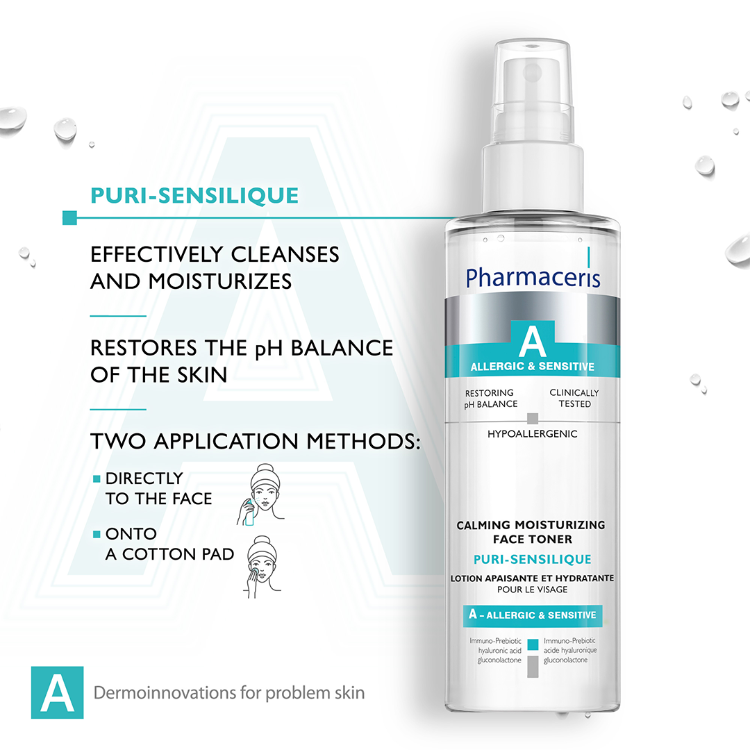 Pharmaceris A Puri-Sensilique Calming Moisturising Face Toner