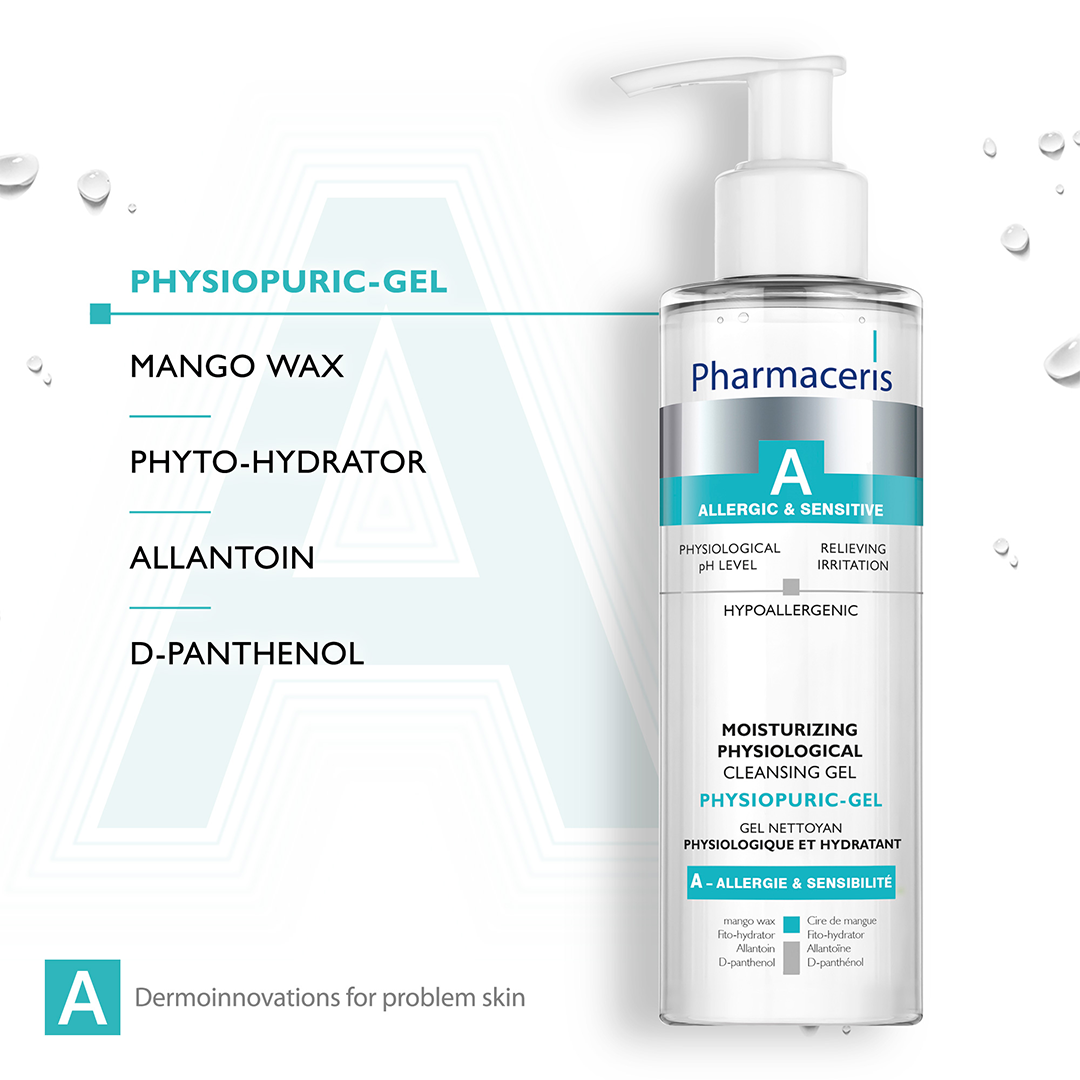 Pharmaceris A Physiopuric-Gel Moisturising Physiological Cleansing Gel