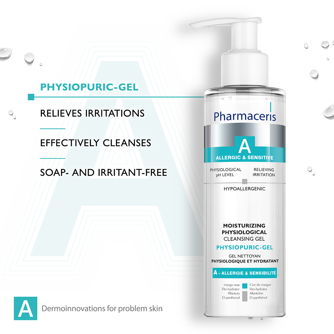 Pharmaceris A Physiopuric-Gel Moisturising Physiological Cleansing Gel