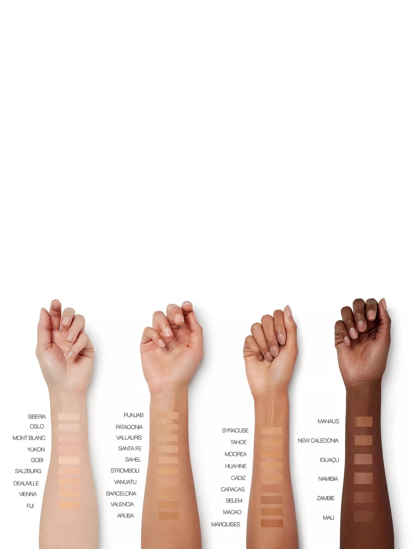 NARS Sheer Glow Foundation, Iguacu