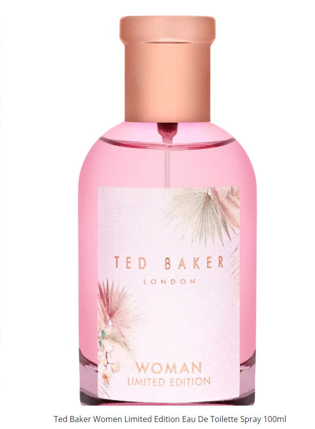 Ted Baker Woman Eau de Toilette 100ml Spray - 2021 Edition