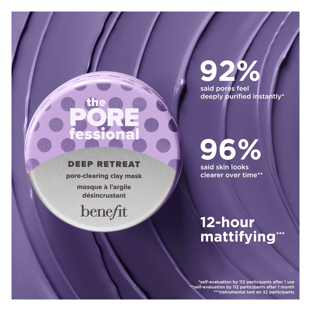 Benefit The POREfessional Deep Retreat - Pore Clearing Clay Mask 30ml - Sense42 Beauty and Health