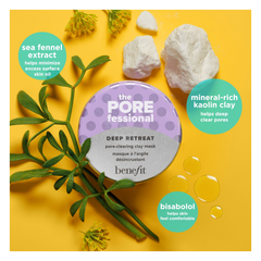 Benefit The POREfessional Deep Retreat - Pore Clearing Clay Mask 30ml - Sense42 Beauty and Health