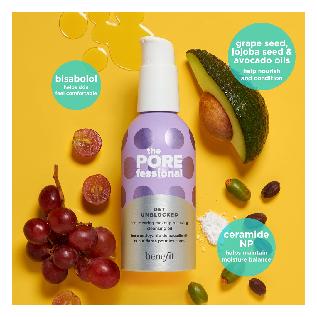 Benefit The POREfessional Get Unblocked - Pore Clearing Makeup Removing Cleansing Oil