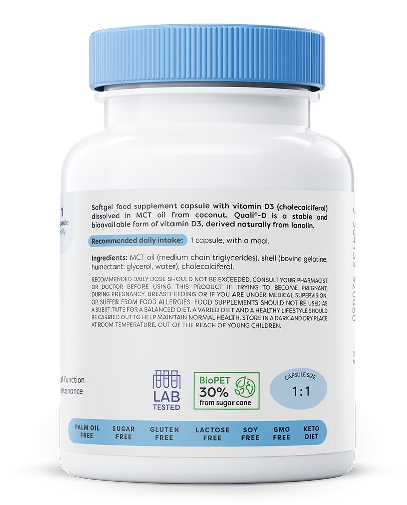 Osavi Vitamin D3 2000IU - 60 softgels