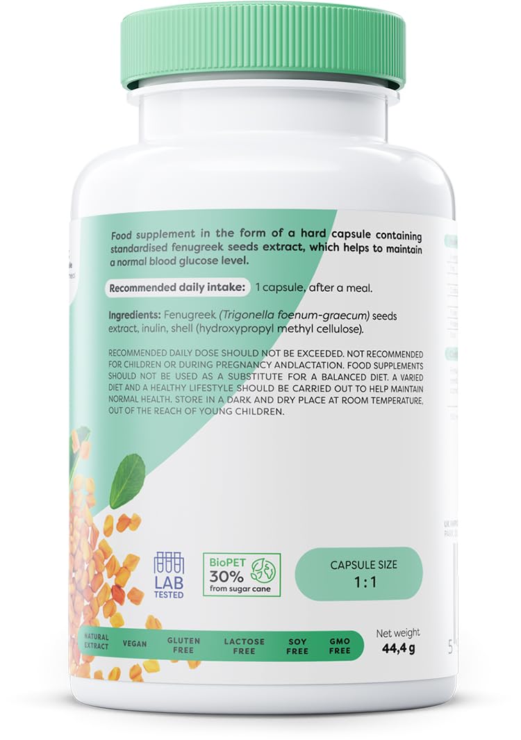 Osavi Fenugreek, 550mg - 60 vcaps