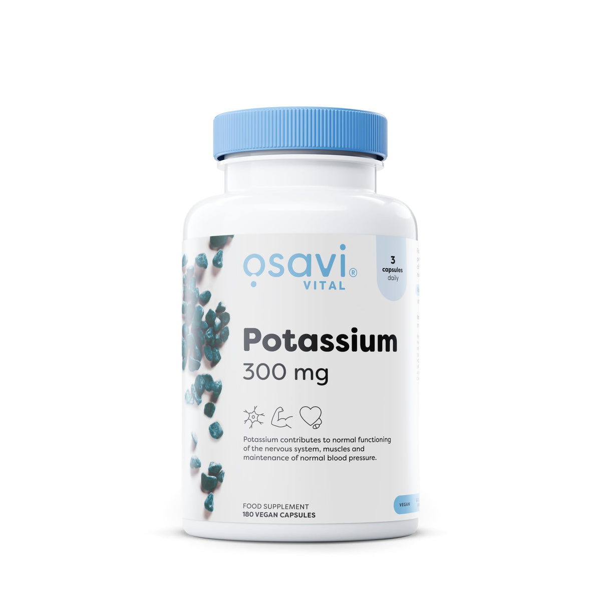 Osavi Potassium 300mg - 180 vegan caps