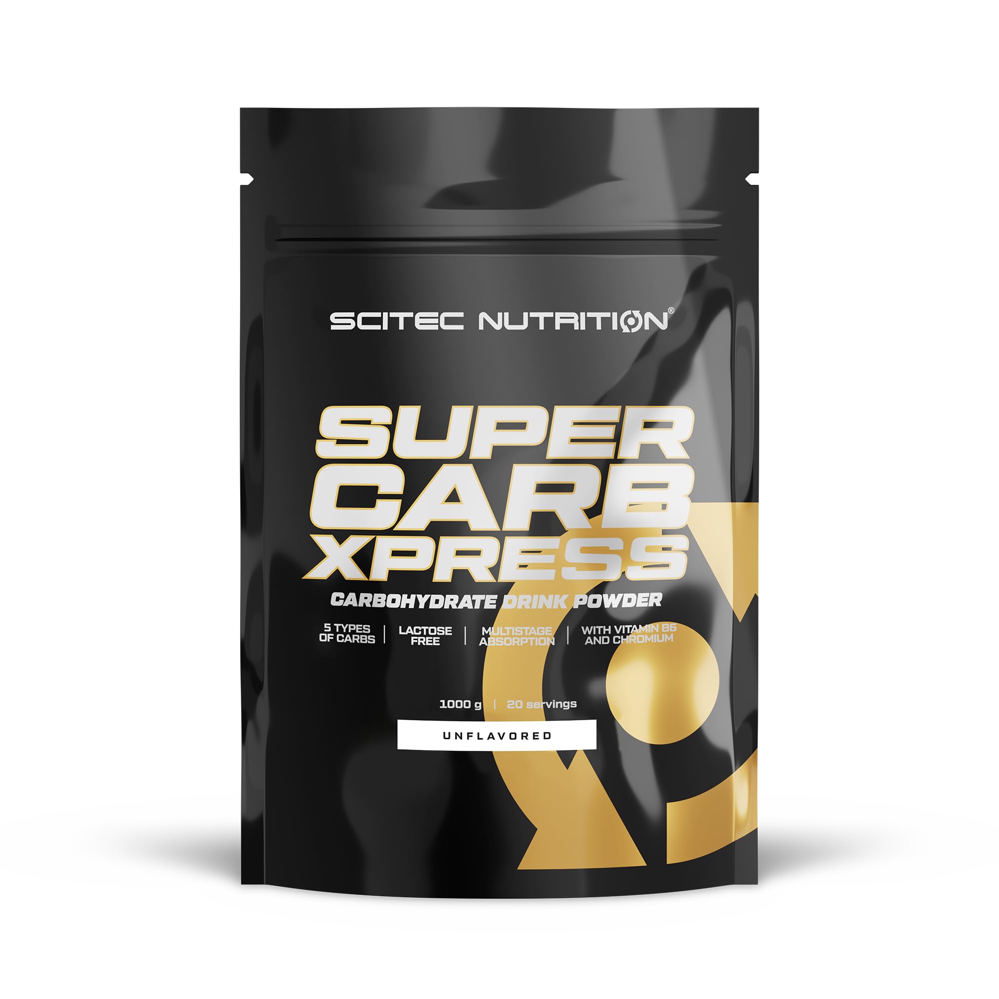 SciTec Super Carb Xpress Unflavored - 1000g - Sense42 Beauty and Health