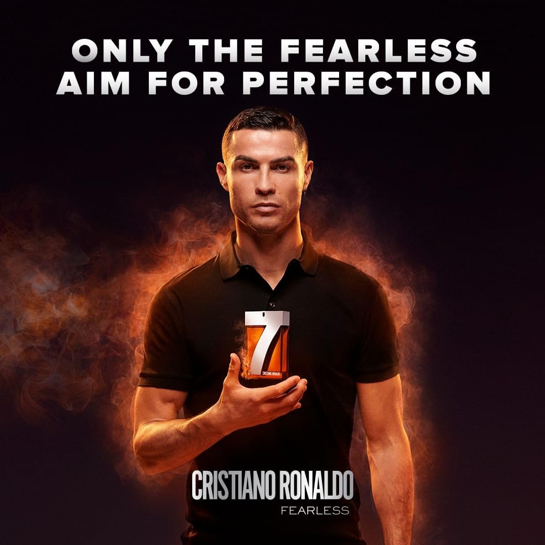 CR7 Cristiano Ronaldo FEARLESS Eau de Toilette 100ml, Perfume for Men - Sense42 Beauty and Health