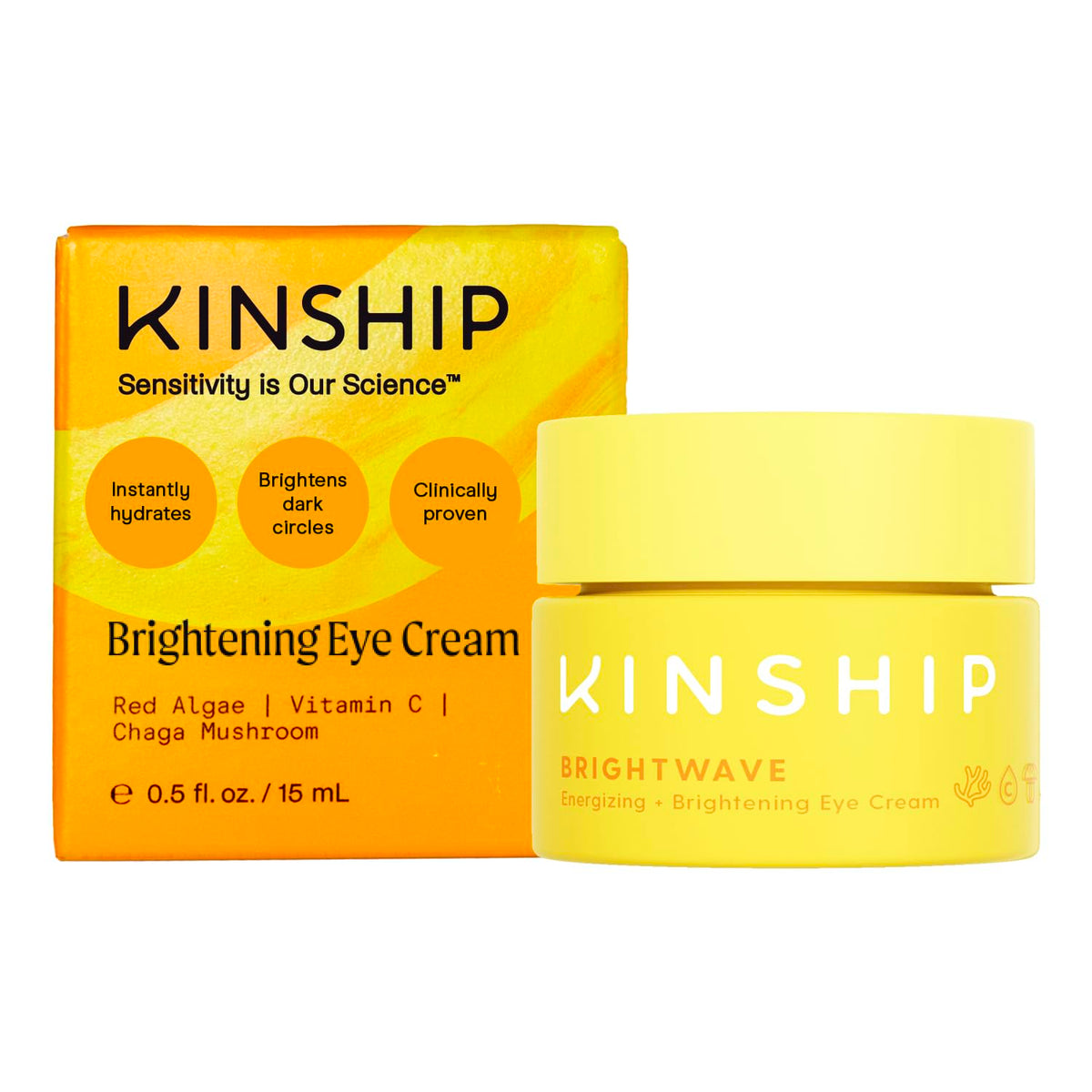 Kinship Brightwave Energizing + Brightening Eye Cream 15g - Sense42 Beauty and Health