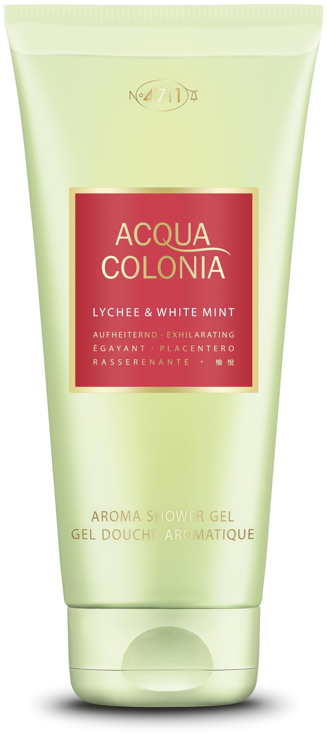 4711 Acqua Colonia Lychee and White Mint by Muelhens for Unisex - 6.8 oz Shower Gel - Sense42 Beauty and Health